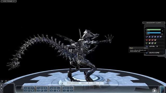 Spore MODDED Creation: Xenomorph Queen (Alien Franchise) (DI, CCP+, MM)