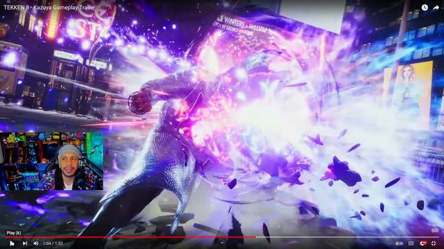 Tekken 8 Kazuya Gameplay Trailer Reaction смотреть онлайн