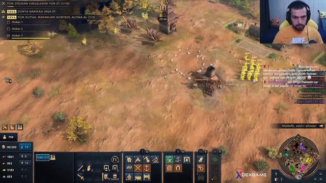 Age of Empires IV Sıralıda 3v3 RUS - ÇİN Savaşında Zorlu Anlar | AoE4 Oynayış Lipany смотреть онлайн