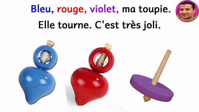 Ma Toupie 1 - Chanson Des Couleurs - Chanson Française Pour Enfants - Les Loustics1