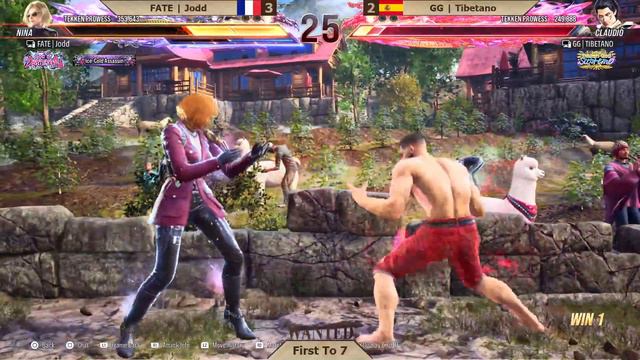 WANTED - Jodd (Nina) vs Tibetano (Rizz Claudio) FT7 - Tekken 8 смотреть онлайн
