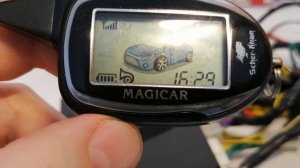 Запуск двигателя в определенное время Scher-Khan Magicar 7s