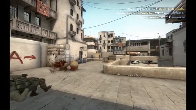 CS-GO Ace на карте de-Dust2 смотреть онлайн