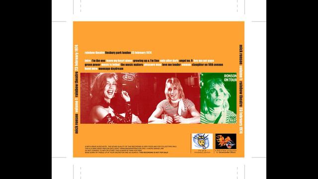 Mick Ronson London Rainbow 1974 02 23 смотреть онлайн