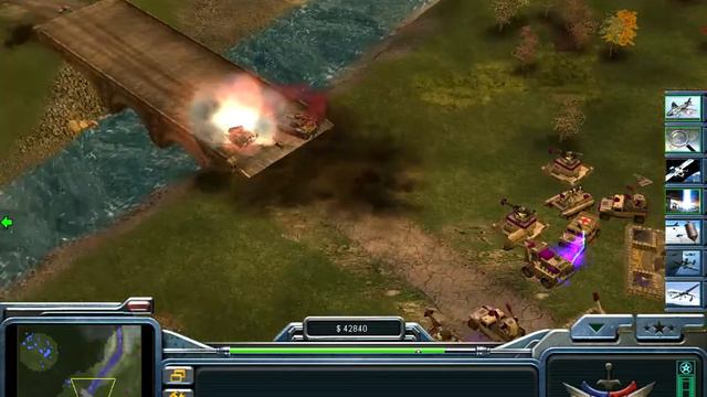 Command & Conquer Генералы Схватка Лазерный генерал США против Подрывной генерал МАО. смотреть онлайн