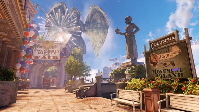 Columbia Ambiente: Raffle and Fair [Bioshock Infinite - 4K] смотреть онлайн