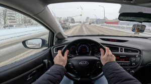 2014 Kia Ceed POV TEST DRIVE