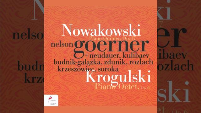Józef Krogulski: Piano Octet in D Minor, Op. 6: III.Menuetto. Pie presto. Trio. Allegro смотреть онлайн