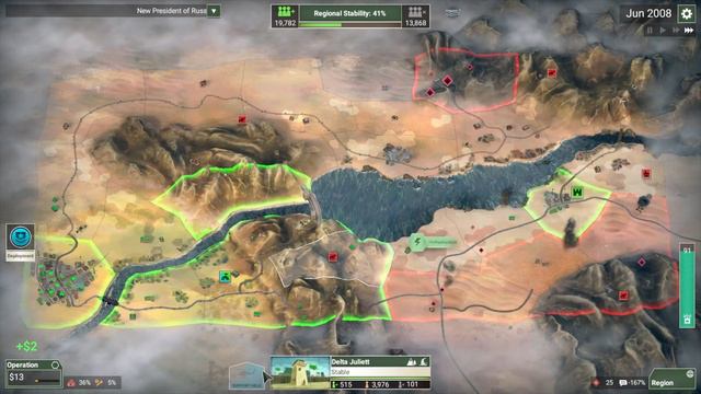 Rebel Inc: Official Scenarios — Flying Fury With Only Helicopter!