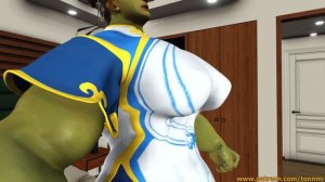Chun-Li She hulk Transformation - STREET FIGHTER 6