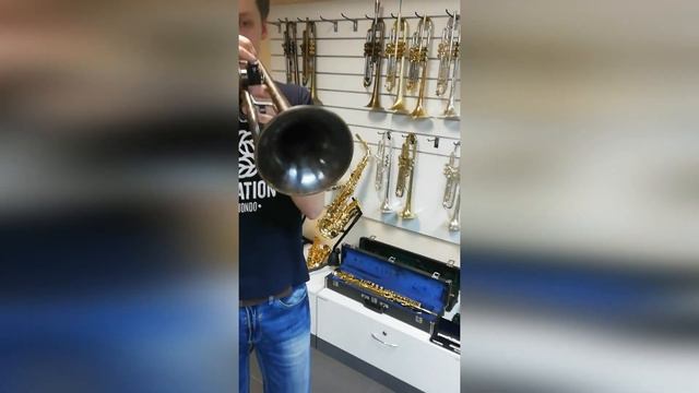 TRUMPET VINCENT BACH 37* ML CUSTOMIZED BY KGUBRASS смотреть онлайн