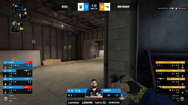 NEXUS vs IRON BRANCH - ESEA PLAYOFF смотреть онлайн