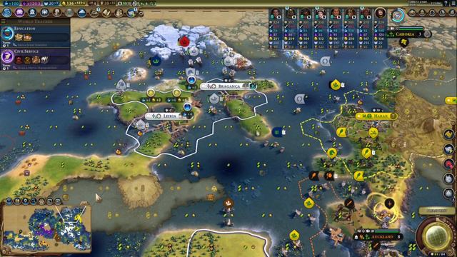 Oceans Away with Portugal Deity Civilization VI Episode 2 смотреть онлайн