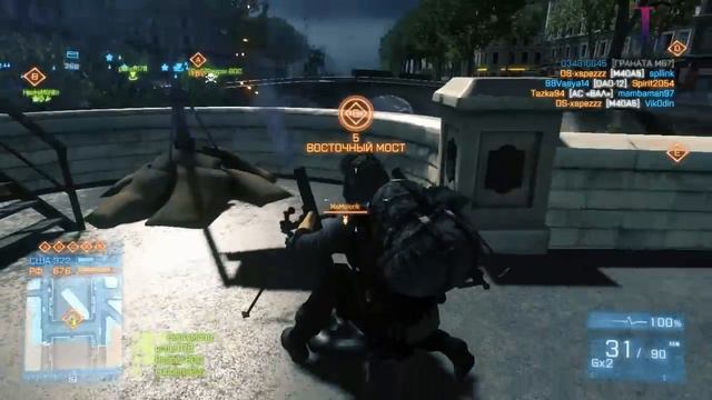 Mortar failure [Battlefield 3] смотреть онлайн