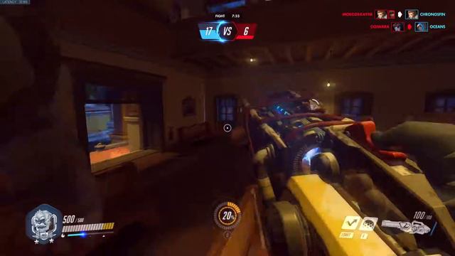 [Overwatch] Team Deathmatch, Dorado - Winston смотреть онлайн