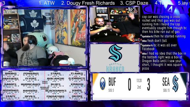 NHL 🔴ALL GAMES LIVE🔴 Buffalo Sabres at Seattle Kraken Oct/25/22 Full Game Reaction смотреть онлайн