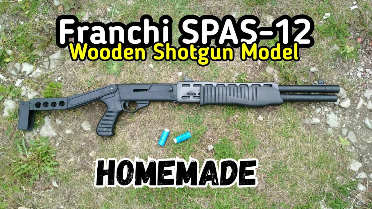 SPAS 12 How To Make A Wooden ShotGun