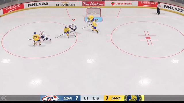 NHL™ 22 МЧМ 2022 США - Швеция овертайм смотреть онлайн