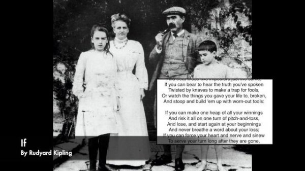 "If" by Rudyard Kipling