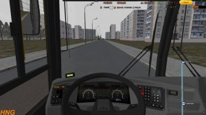 OMSI 2 BCS |МОСКВА| МАРШРУТ С2 ДО 9 МКР ТЁПЛОГО СТАНА C РЕЧЕВЫМ АВТОИНФОРМАТОРОМ