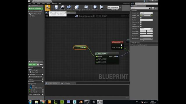 Kozy Kozy UE4 - Pt2 - Ny " Blueprint " - Animation madinika смотреть онлайн