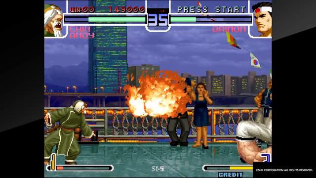 ACA NEOGEO THE KING OF FIGHTERS 2002_ Hori Real Arcade Pro V Hayabusa смотреть онлайн