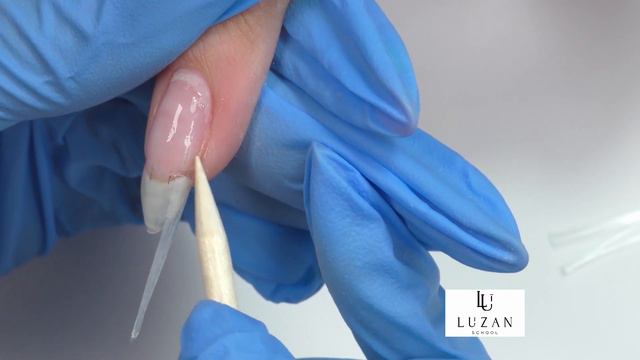 Ремонт трещины на ногте стекловолокном смотреть онлайн