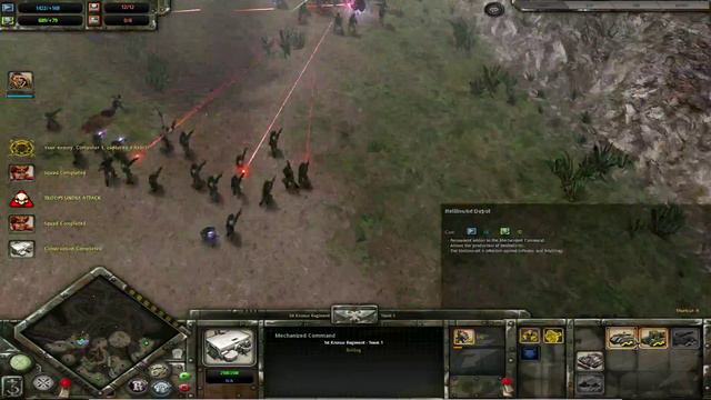 Dawn of War Dark Crusade Hard Imperial Playthrough - Turn 1 - The Moriah Coast смотреть онлайн