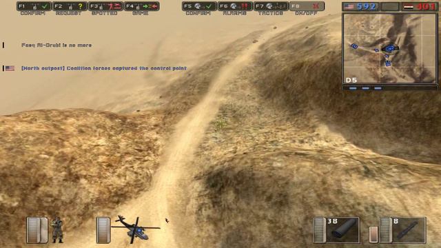 Battlefield 1942 Desert Combat v0.8 (DC Final) - USA El-Alamein смотреть онлайн