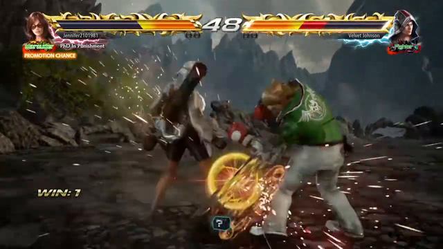 Jennifer played games TEKKEN™7 treasure battle смотреть онлайн