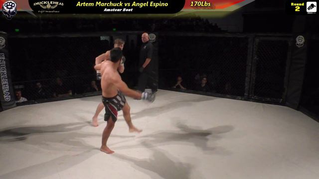Bout 3 170lbs Artem Marchuck vs Angel Espino смотреть онлайн