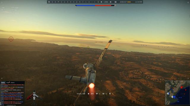 War Thunder F-86F-25 don't ignore "dead" planes. смотреть онлайн