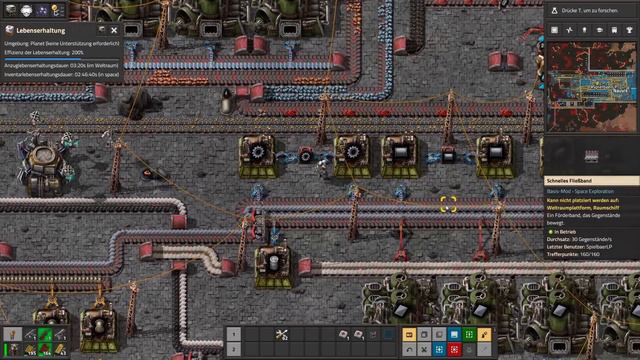 WELTRAUM PLATTFORM in KRASTORIO 2 FACTORIO mit MODS Deutsch German Gameplay 21 смотреть онлайн