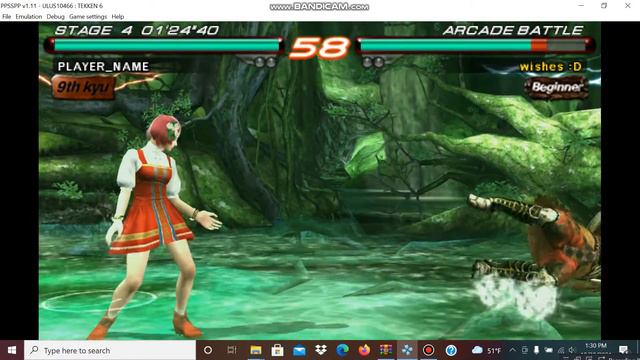 tekken 6 arcade mode psp emulator смотреть онлайн