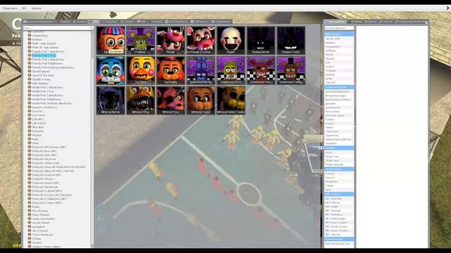 FNAF WAR (Five Nights At Freddy's: Security Breach) #FNaF #FiveNightAtFreddys #garrysmod #gmod