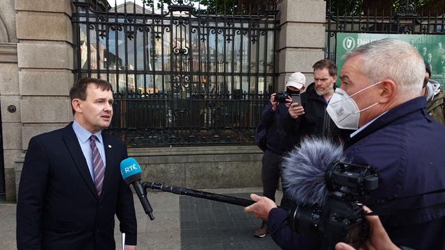 Lockdown protest Oct 10 2020 Justin Barret Interviewed by Rte ( 1080p setting for best quality) смотреть онлайн