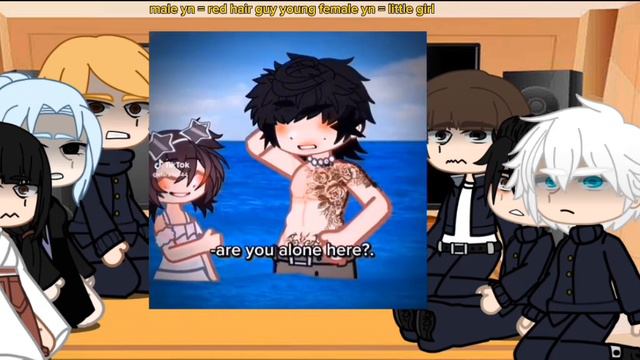 Past Jjk React To Female Yn And Male Yn// Wip //