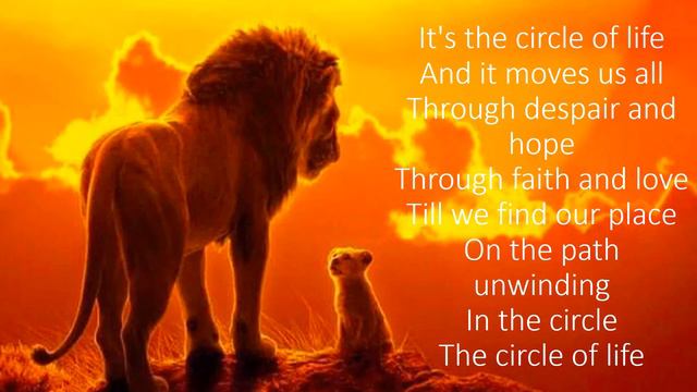 Circle of Life/Nants’ Ingonyama Lion King 2019 Lyrics Video - Lindiwe Mkhize & Lebo M смотреть онлайн