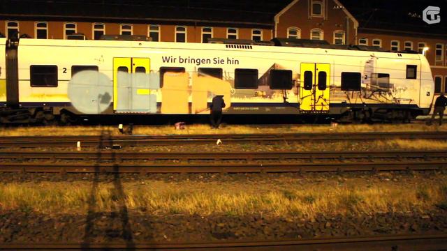 BREMEN S-BAHN #graffiti #train #bremen #clok #thenature #puc #spraydaily #bombing #loop #bigchill смотреть онлайн