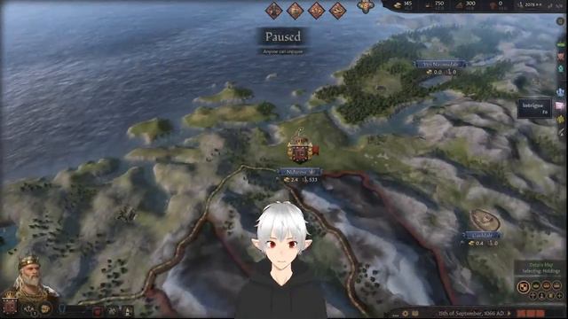 Playing Crusader Kings 3 смотреть онлайн
