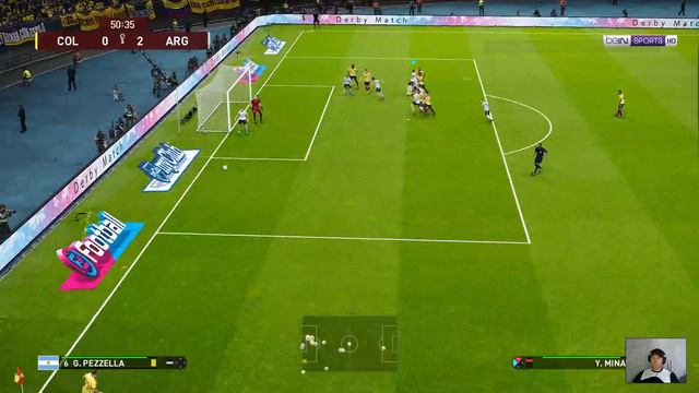 PES 2021 - Colombia vs Argentina - FIFA World Cup Qualification - Gameplay Match PC смотреть онлайн