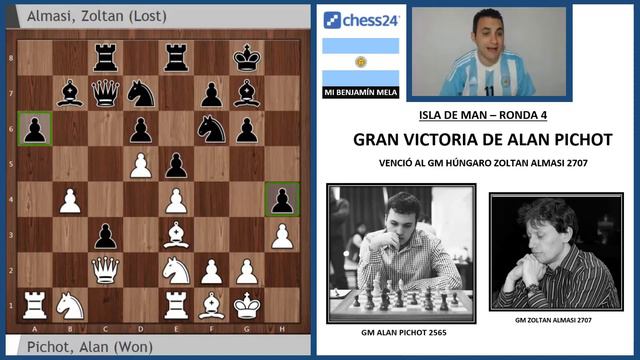 Alan Pichot vence a Zoltan Almasi смотреть онлайн