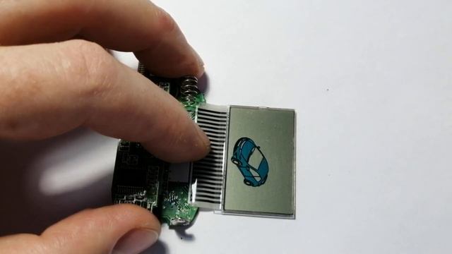 Замена дисплея в брелке Leopard 9010 New