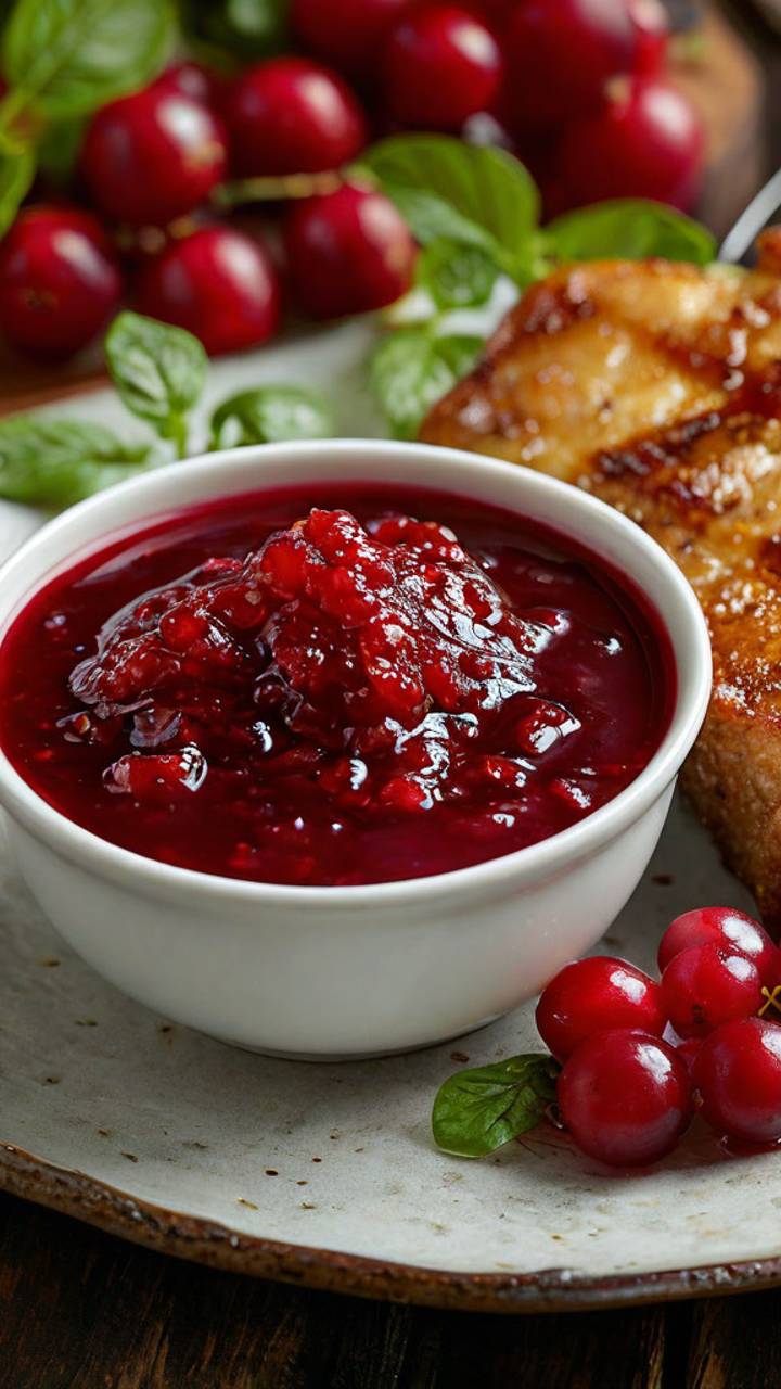 Брусничный соус: мясо в шоке от такой сладости! смотреть онлайн