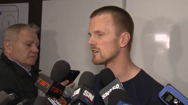 Daniel Sedin excited for emotional final game in Vancouver смотреть онлайн