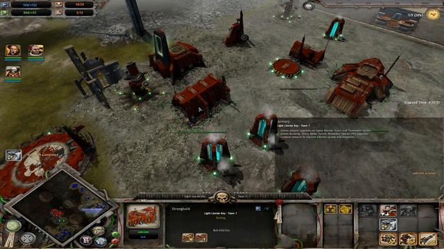 Dawn of War Soulstorm MP gameplay #88: Big maps смотреть онлайн