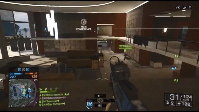 Battlefield 4 Multiplayer Gameplay -Hainan Resort- PDW-R (BF4) смотреть онлайн