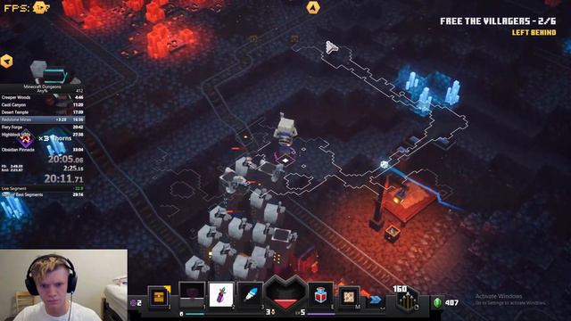 Minecraft Dungeons 1.4 any% speedrun World Record? смотреть онлайн