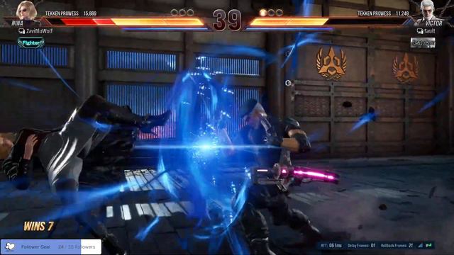 Tekken 8: Nina All the way. Ranking up смотреть онлайн