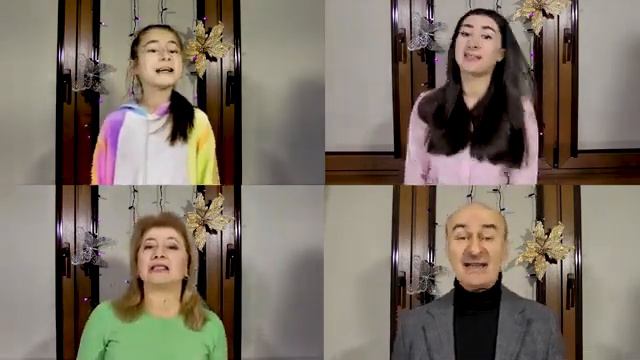 Мурат Плиев & Семья - Jingle bells (на осетинском) смотреть онлайн